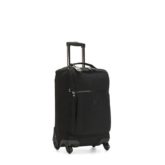 Kipling Darcey Small Carry-On Rolling Suitcases Black Noir | CA 1742BE